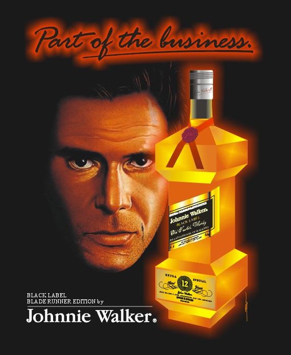 Blade Runner Johnnie Walker Product Placement