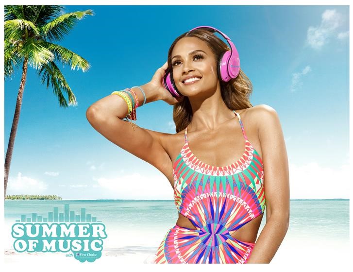 Alesha Dixon "Summer of Music" campaign product placement